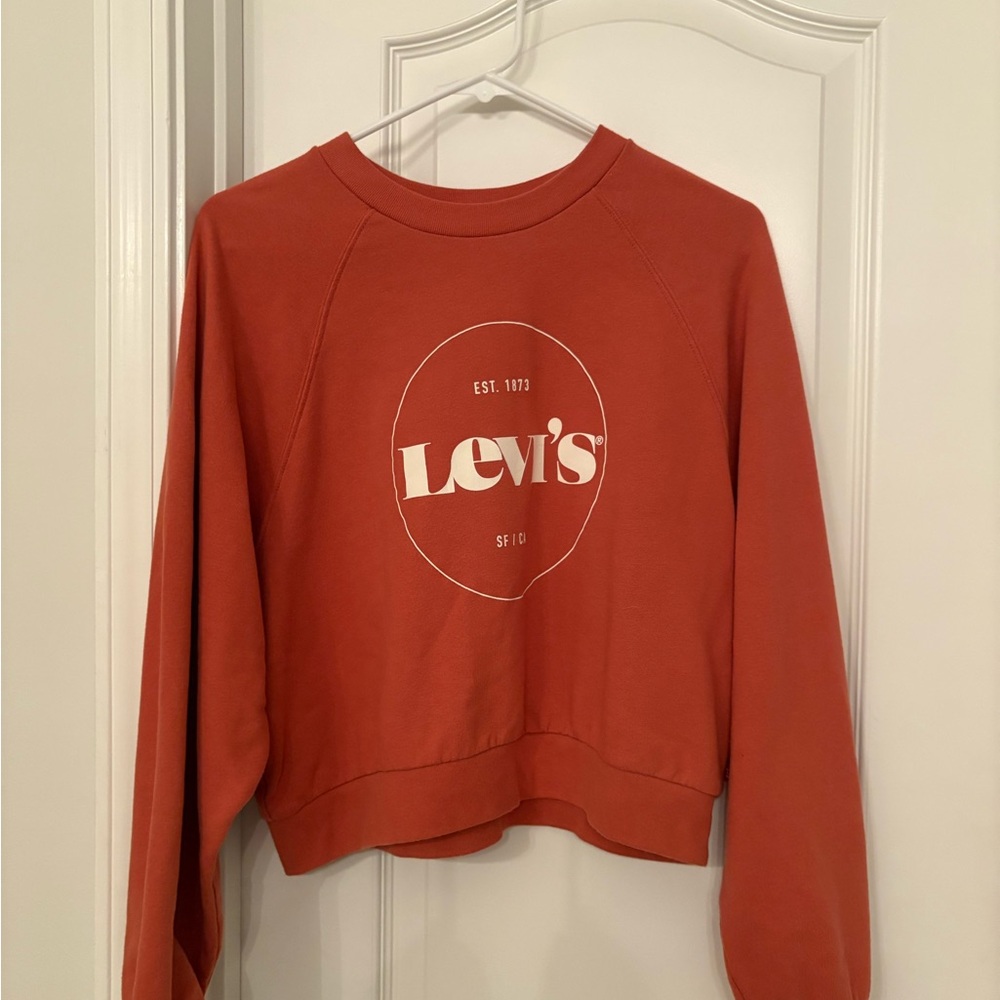 Levi's cropped crewneck